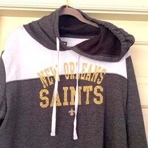 Official NFL New Orleans LA Saints Football XXL 2X Team Hoodie Sweatshirt New